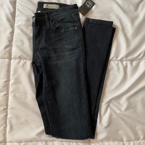 Dark blue skinny jeans